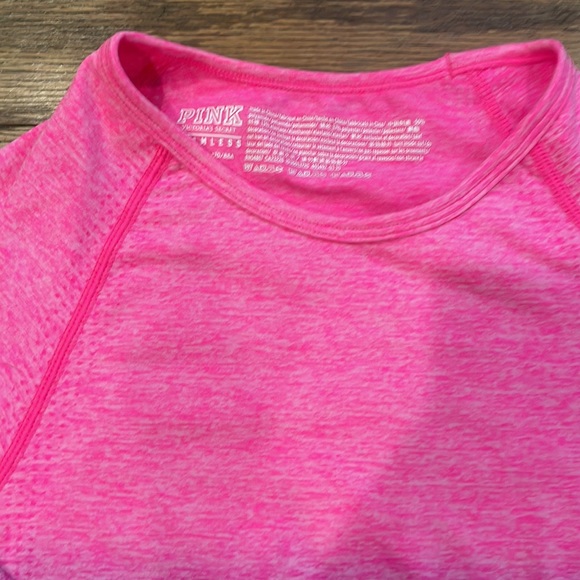 PINK Victoria’s Secret pink ombré seamless crop top size small - Picture 2 of 8